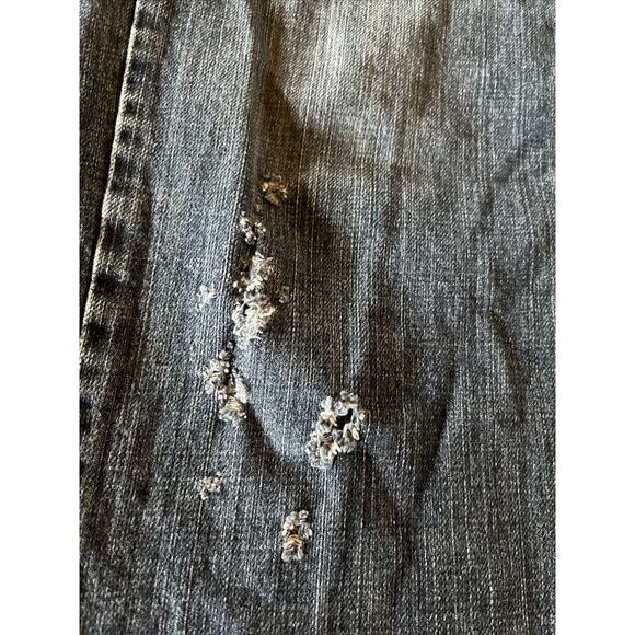 Levis 559 Jeans Men’s 36x30 Blue Medium Wash Cotton Denim Outdoor Y2K Distressed - Picture 10 of 16